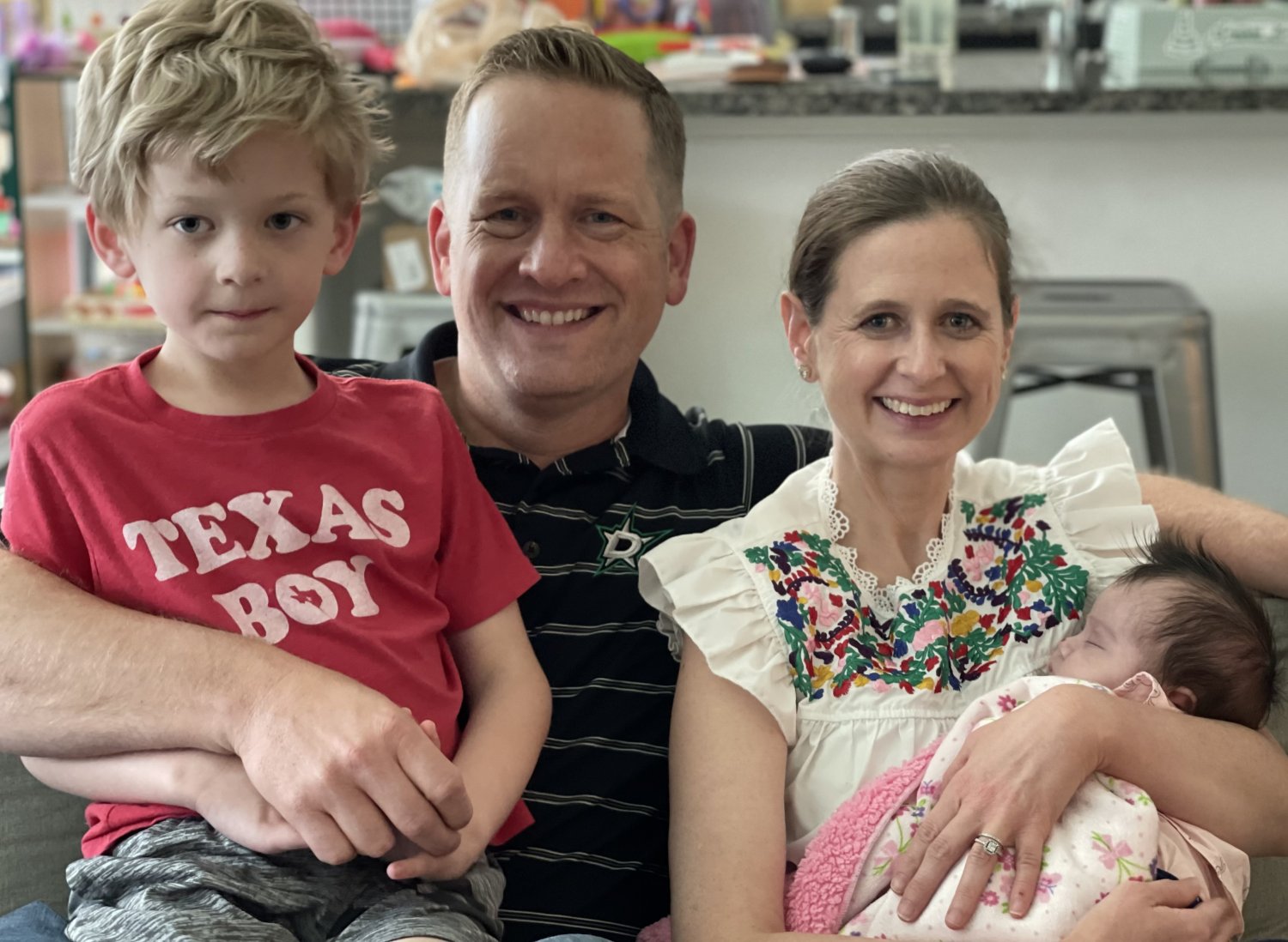 Hannah and her family