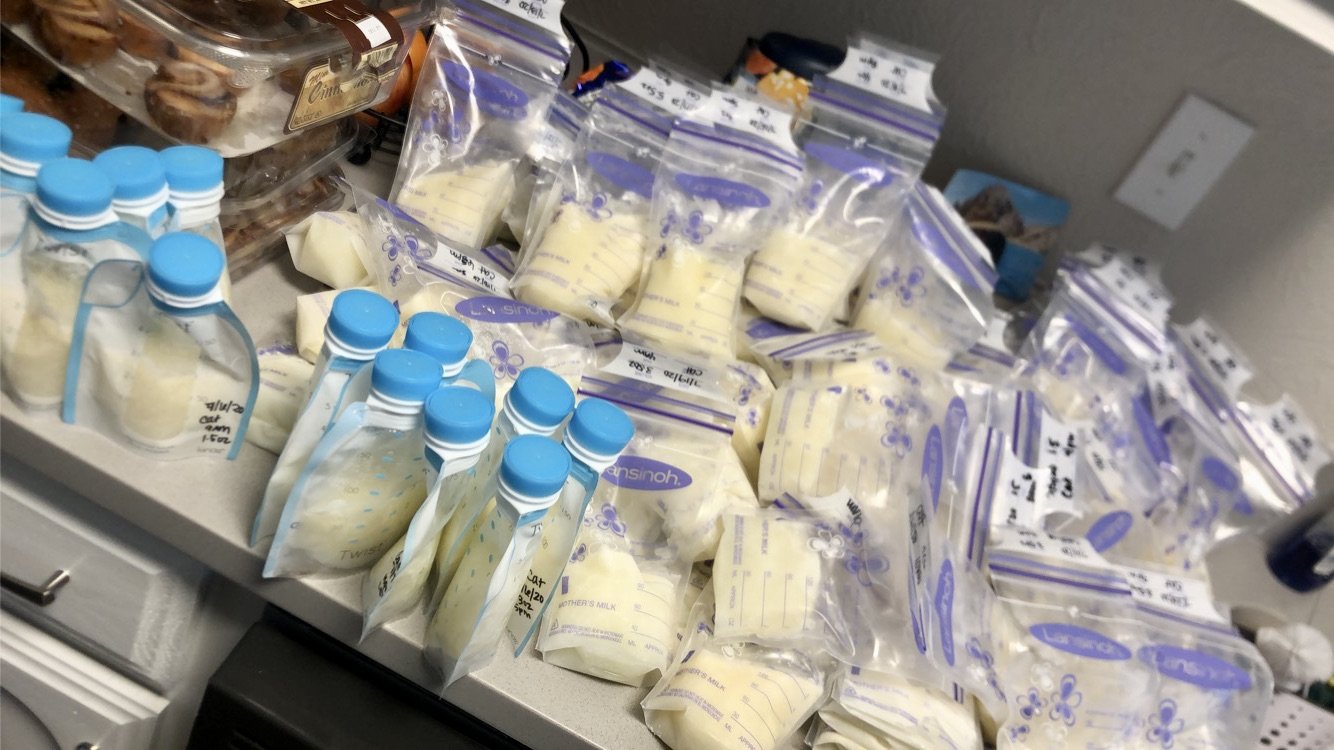 Jennifer's donor milk