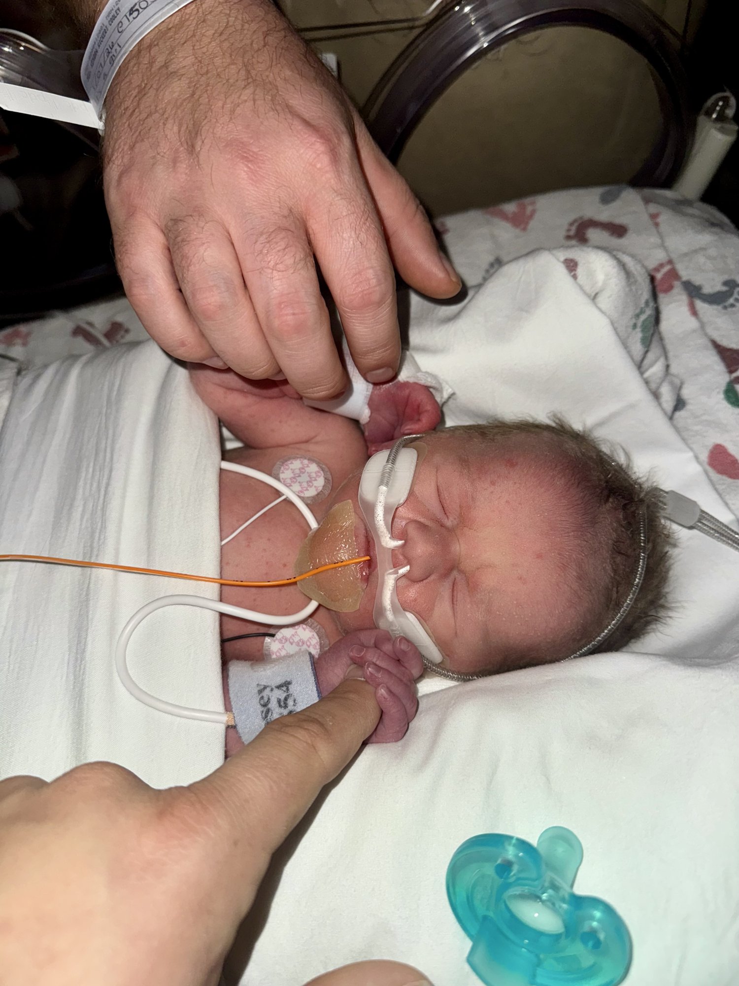 Kassie in the NICU